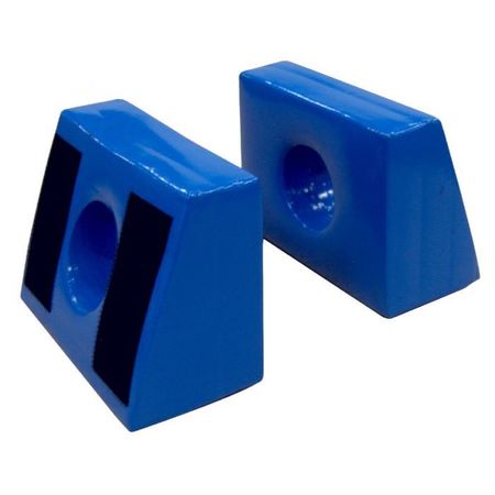 KEMP USA Pediatric Head Immobilizer Blocks (Pair) - Royal Blue 10-006